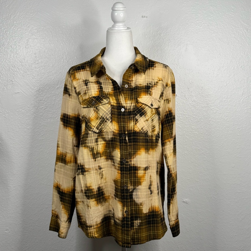 Destroyed Flannel Shirt